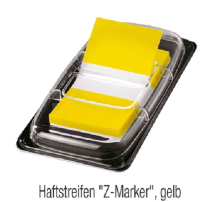 Z-Marker" Film Color-Tip, gelb, 50 Blatt"