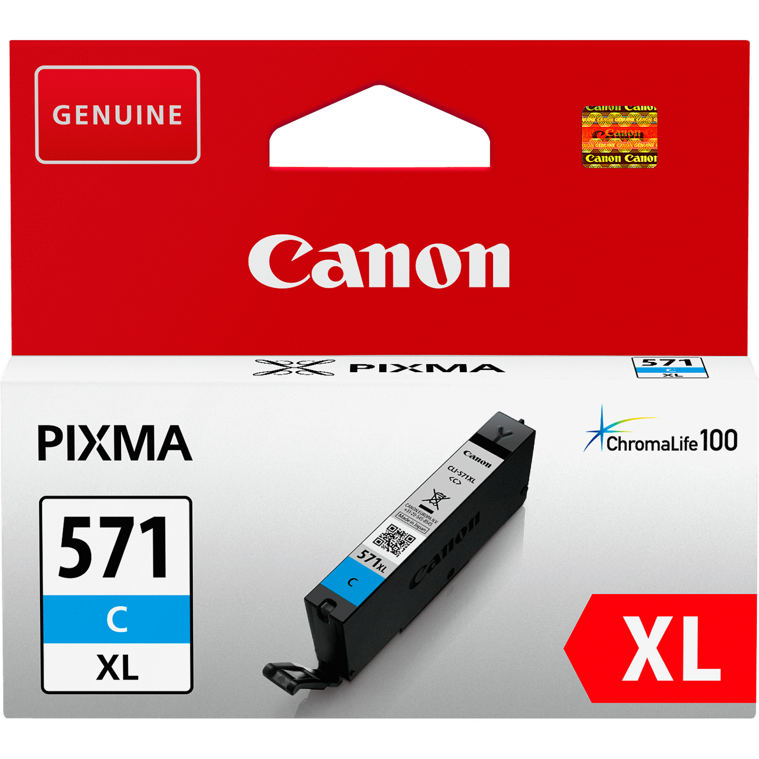 Canon Originalpatrone CLI571C XL 0332C001 Cyan