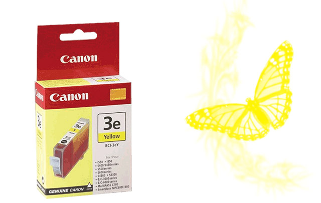 Canon Originalpatrone BCI3y Yellow